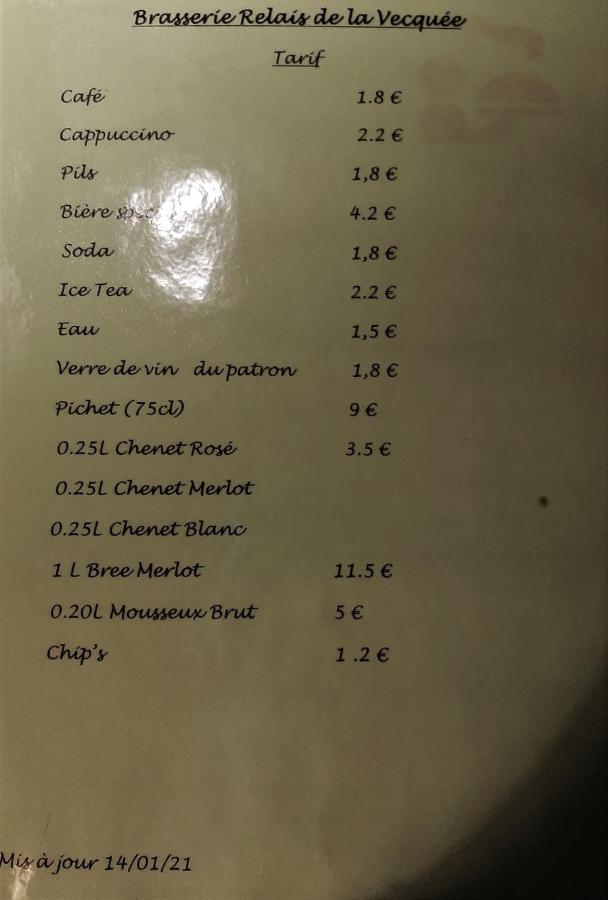 B&B Chambre D'Hotes De La Vecquee Стумон Екстер'єр фото